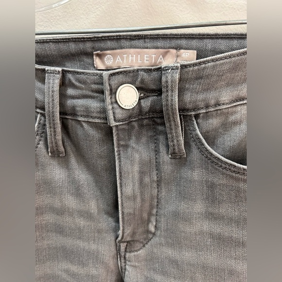ATHLETA 4 petite grey jean - Picture 3 of 3